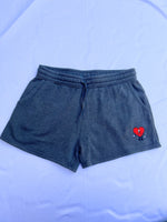 Load image into Gallery viewer, Women&#39;s Heart Drawstring Shorts

