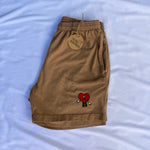 Load image into Gallery viewer, Unisex Heart Fleece Shorts
