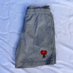 Load image into Gallery viewer, Unisex Heart Fleece Shorts

